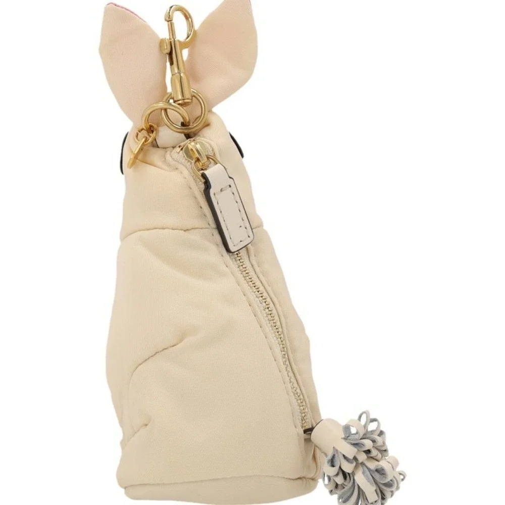Anya Hindmarch Rabbit Packable Foldable Shopping Shopper Bag Tote Charm - Picture 2 of 14